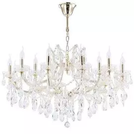 Подвесная люстра хрусталь Maytoni Erna DIA880-PL-18-G подсвечник
