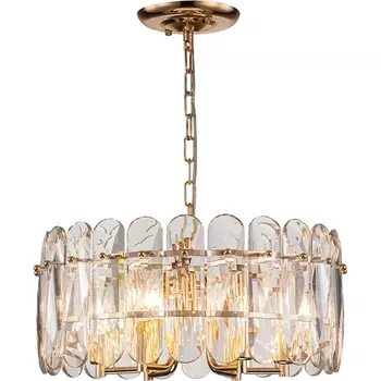 Подвесная люстра хрусталь Escada Arabana 2114/6S E14*40W Gold