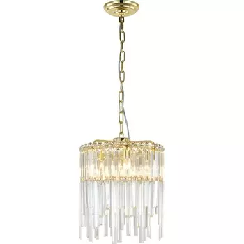 Подвесная люстра Escada Odegard 2105/6S 6x40Вт E14, металл/хрусталь, золото