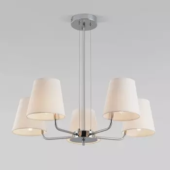 Подвесная люстра Eurosvet Amaretto 60155/5 хром