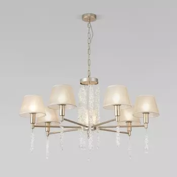 Подвесная люстра Eurosvet Charuel 60148/7 матовое золото