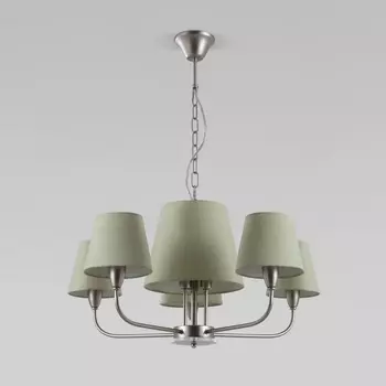 Подвесная люстра Eurosvet Milos 60153/8 никель