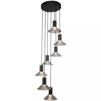 Подвесная люстра каскадная светодиодная F-Promo Feris 4622-7P