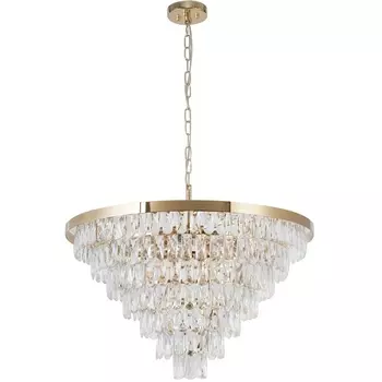 Подвесная люстра каскадная хрусталь Favourite Cake 4091-11P