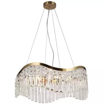 Подвесная люстра хрусталь Favourite Unda 4135-8P