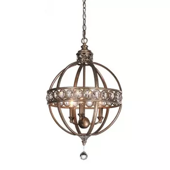 Подвесная люстра хрусталь L'Arte Luce Fiumichino L51603.74 в виде свечи