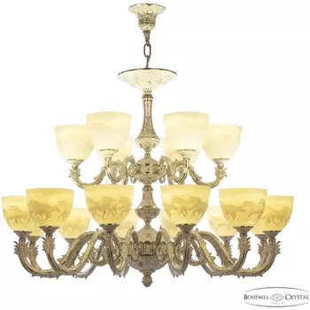 Подвесная люстра 71101/12+6/300/2d NW P1 U Bohemia Florence Horse