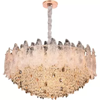 Подвесная люстра хрусталь Fluorite Alloro FL1053-21P