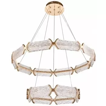 Подвесная люстра светодиодная Fluorite Epico FL1050-10P кольцо