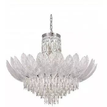 Подвесная люстра хрусталь Fluorite Florens FL1055-26P