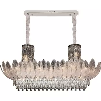 Подвесная люстра хрусталь Fluorite Florens FL1055-27P