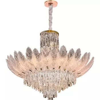 Подвесная люстра хрусталь Fluorite Florens FL1056-26P