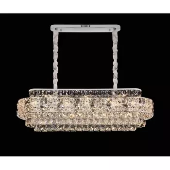 Подвесная люстра хрусталь Fluorite Majeste FL1059-17P