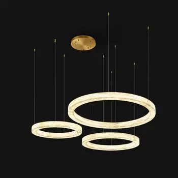 Подвесная люстра светодиодная Fluorite Modum FL1030-30PW кольцо