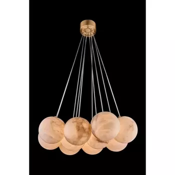 Подвесная люстра Fluorite Unity FL1048-10P шарики