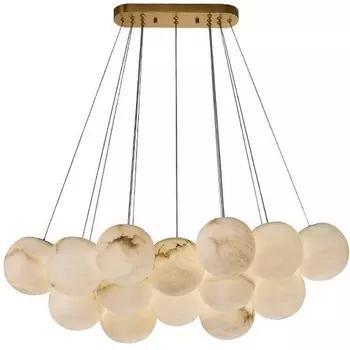 Подвесная люстра Fluorite Unity FL1048-19PO шарики