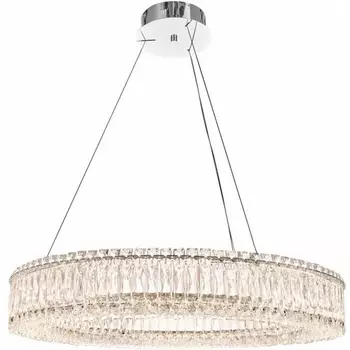 Подвесная люстра хрусталь светодиодная Fluorite Vetto FL1054-8P