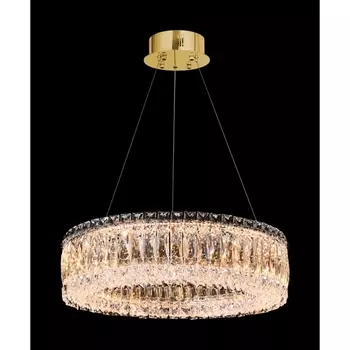 Подвесная люстра хрусталь светодиодная Fluorite Vetto FL1147-5P