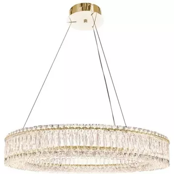 Подвесная люстра хрусталь светодиодная Fluorite Vetto FL1147-8P