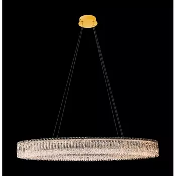 Подвесная люстра хрусталь светодиодная Fluorite Vetto FL1147-9P