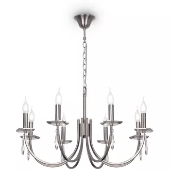 Подвесная люстра Freya Forte FR1006PL-08N в виде свечи