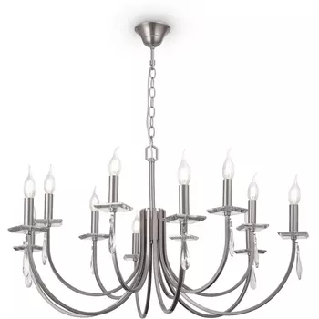 Подвесная люстра Freya Forte FR1006PL-12N в виде свечи