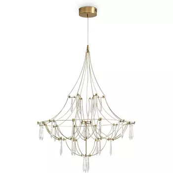 Подвесная люстра светодиодная Freya Amela FR6138PL-L21BS