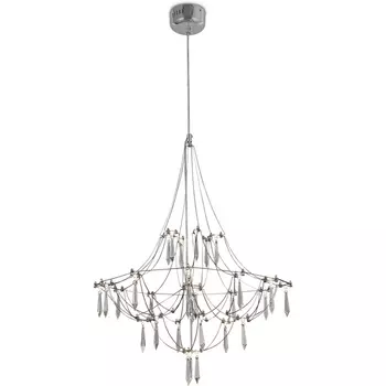 Подвесная люстра светодиодная Freya Amela FR6138PL-L21CH