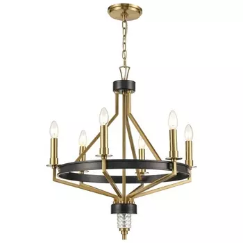 Подвесная люстра Wertmark Frida WE246.06.503 в виде свечи