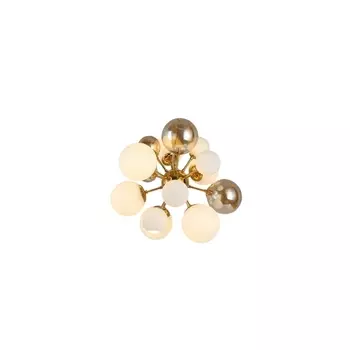 Подвесной светильник молекулы LDP 8565-10/16 GD+TEA Lumina Deco Galaksida