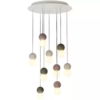 Подвесная люстра Mantra Galaxia 7621 шарики с подвесками