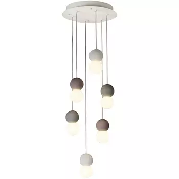 Подвесная люстра Mantra Galaxia 7622 шарики с подвесками