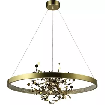 Подвесная люстра Crystal Lux Garden SPLED+4 D800 Gold
