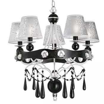 Подвесная люстра муранское стекло 6886/5 V2515 MM Lampadari Gotham