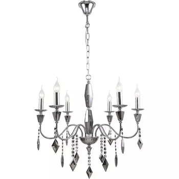 Подвесная люстра хрусталь Stilfort Grace 1053/09/06P кольцо с подвесками