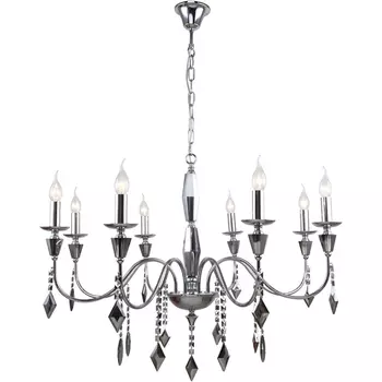 Подвесная люстра хрусталь Stilfort Grace 1053/09/08P подсвечник с подвесками