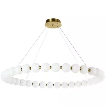 Подвесная люстра светодиодная из бусин Favourite Gubbare 4014-10P