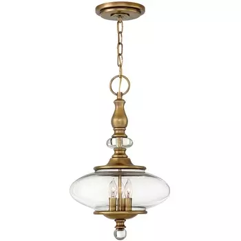 Подвесная люстра Hinkley Wexley HK-WEXLEY-3P-HB в виде свечи