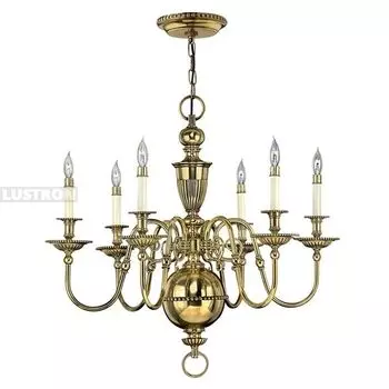 Подвесная люстра HK/CAMBRIDGE6 Hinkley Cambridge HK-CAMBRIDGE6