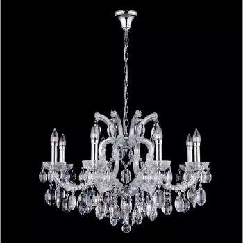 Подвесная люстра Crystal Lux HOLLYWOOD SP8 CHROME подсвечник