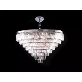 Подвесная люстра хрусталь 31127/S nickel (Newport)