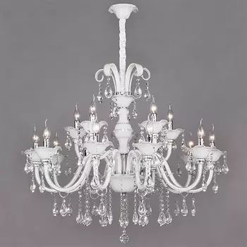 Подвесная люстра хрусталь Albertina 125/10+5 Strotskis (Bogate's)