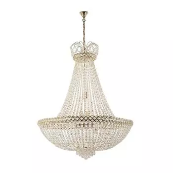 Подвесная люстра хрусталь Asti E 1.5.90.400 G (Dio D'Arte)