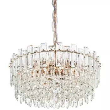 Подвесная люстра хрусталь Fluorite Constancia FL1063-14P