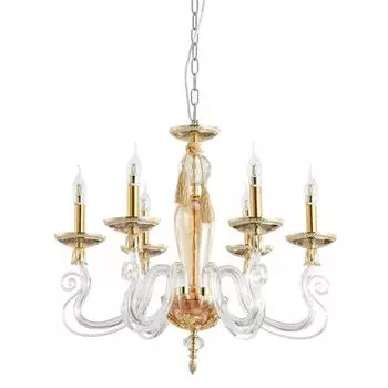 Подвесная люстра хрусталь Laura 5123/01 LM-6 (Divinare)