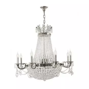 Подвесная люстра хрусталь Lodi E 1.6.8.400 N (Dio D'Arte)