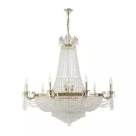 Подвесная люстра хрусталь Lodi E 1.6.9.400 G (Dio D'Arte)