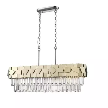 Подвесная каскадная люстра хрустальная Simple Story 1031 1031-7PL с подвесками
