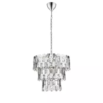 Подвесная каскадная люстра хрустальная Simple Story 1033 1033-7PL