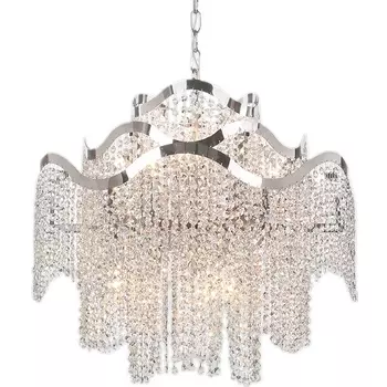 Подвесная люстра хрустальная Newport 10550 10558+4/C